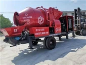 Stroj za mešanje betona s črpalko 40 m³/uro